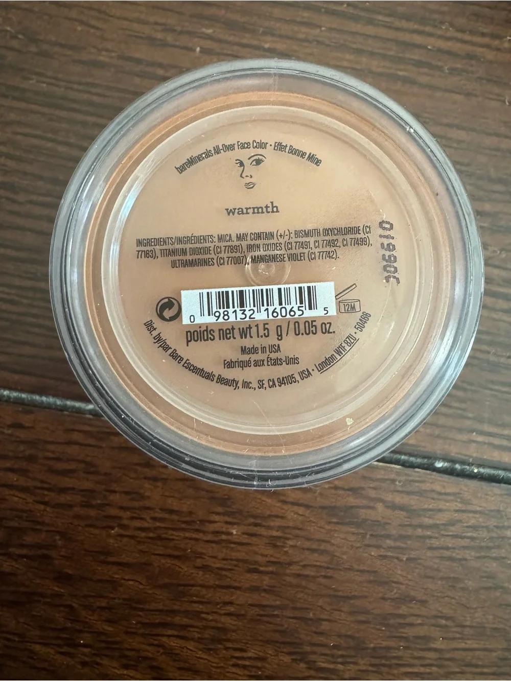 bareMinerals “warmth” contour